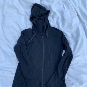 LuluLemon zip up extra long sweatshirt